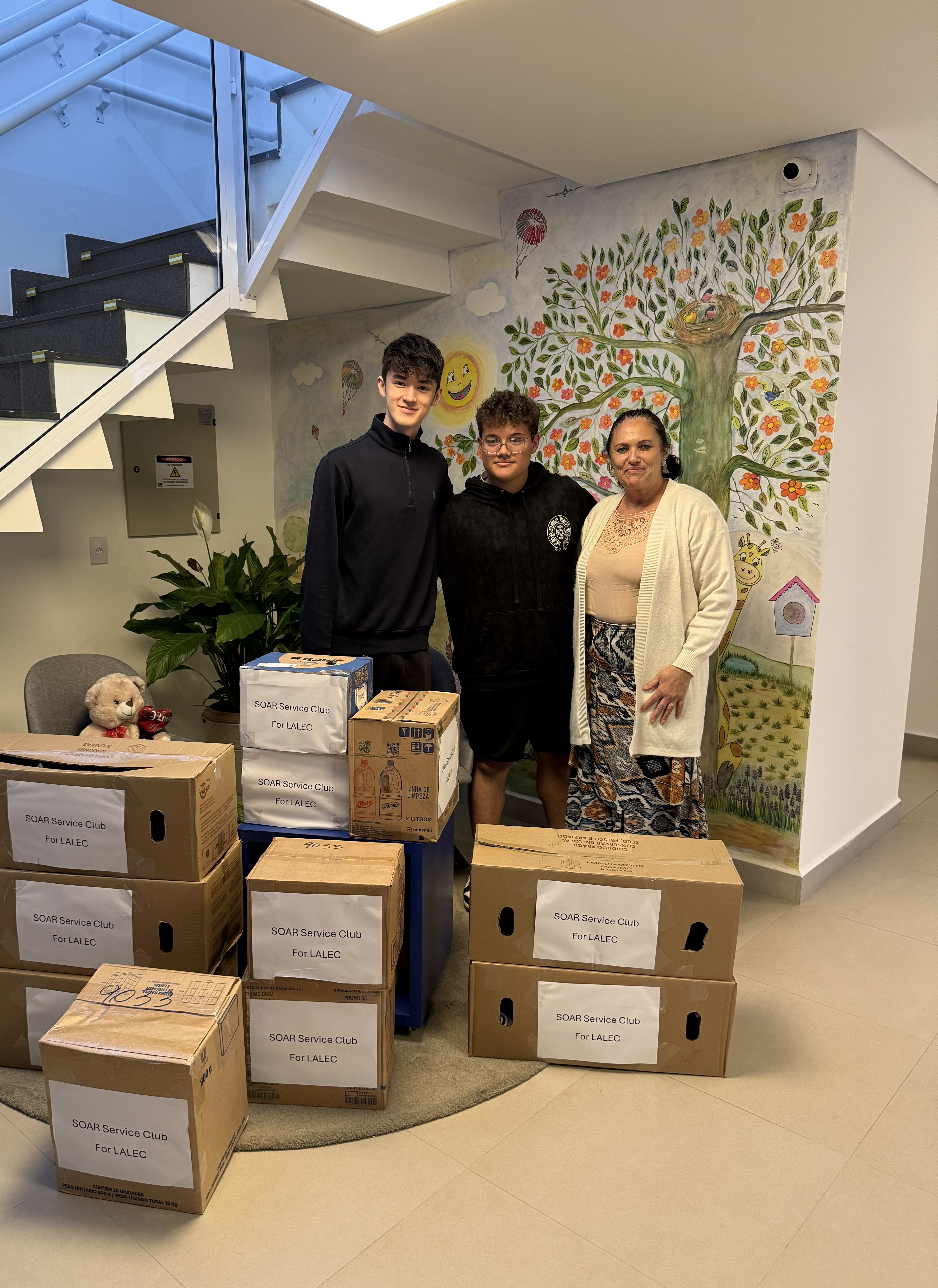 Over 3,000 kilograms of essential supplies delivered