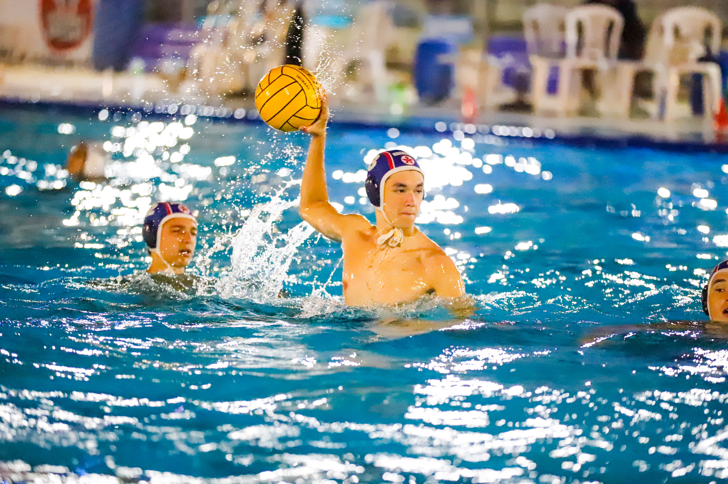 Pre-match preparation before a national semi-final