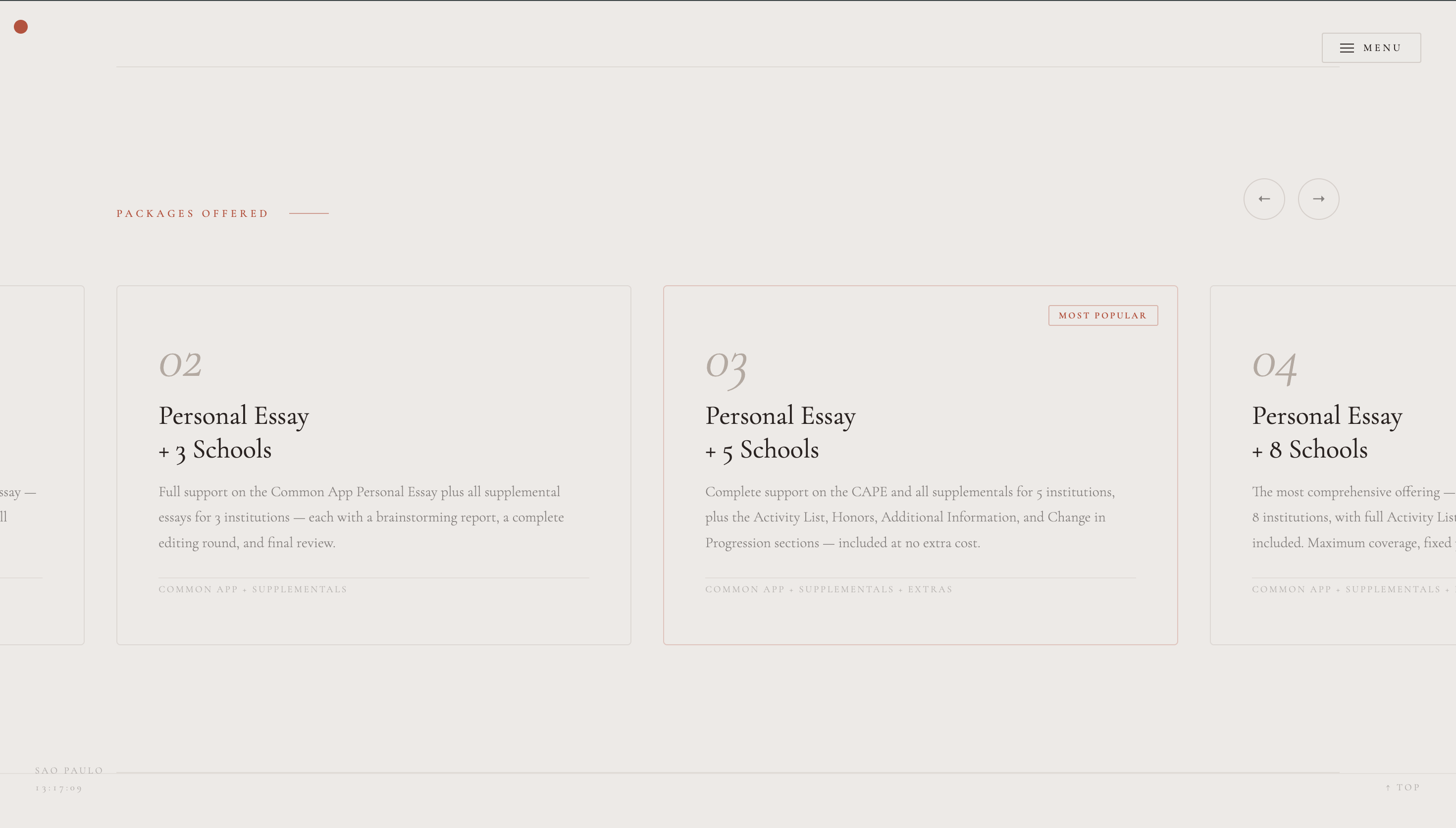 Structured packages designed for full application support